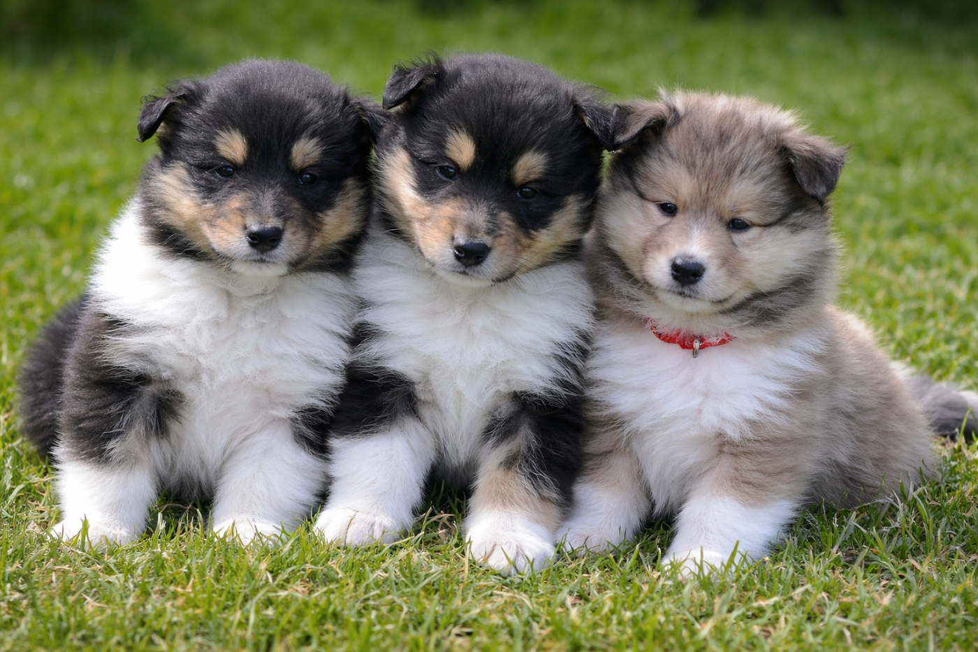 Chiot Colley à poil long De L'Odyssée D'Arcadia
